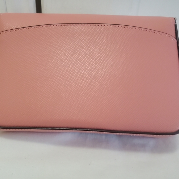 Kate Spade New York Spencer Saffiano Leather Flap Chain Wallet - Picture 3 of 6